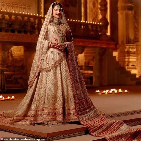 radhika merchant wedding dress